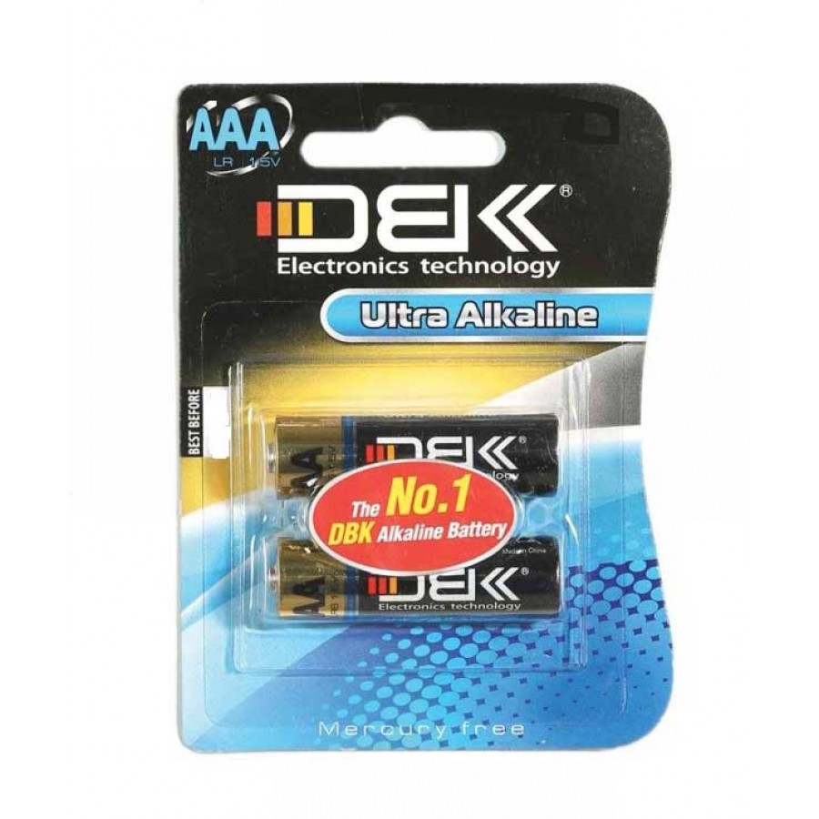 باتری نیم قلمی DBK ultra Alkaline مدل LR03