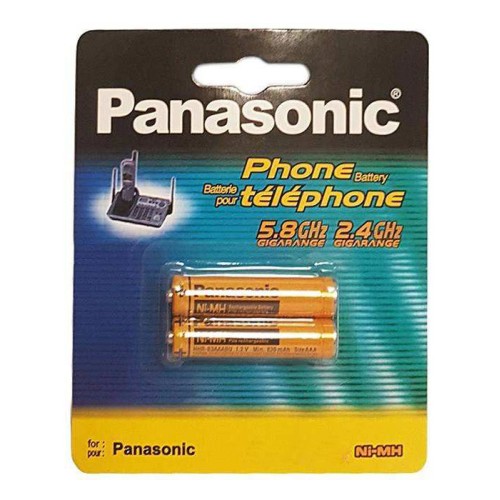 باتری شارژی نیم قلمی PANASONIC ظرفیت 830 میلی آمپر ساعت