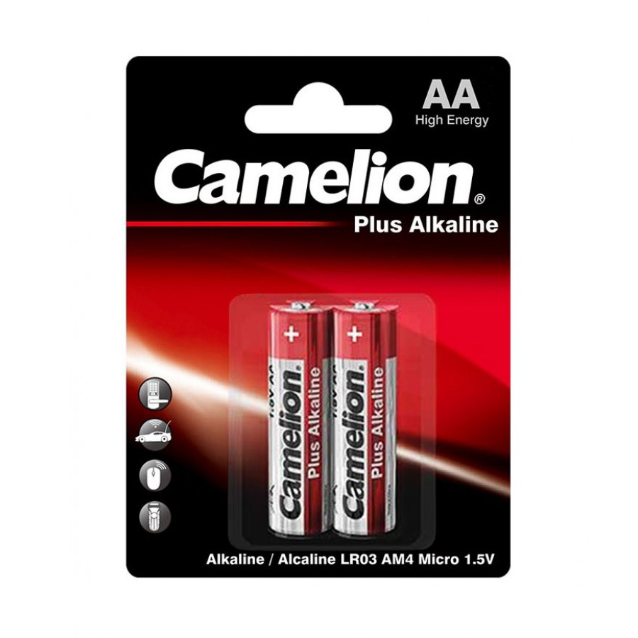 باتری قلمی دوتایی Camelion Plus Alkaline