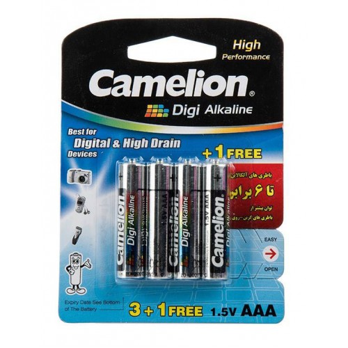 باتری نیم قلمی CAMELION مدل Digi Alkaline