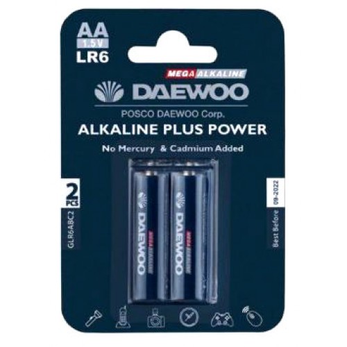 باتری قلمی DAEWOO Alkaline Plus مدل LR6