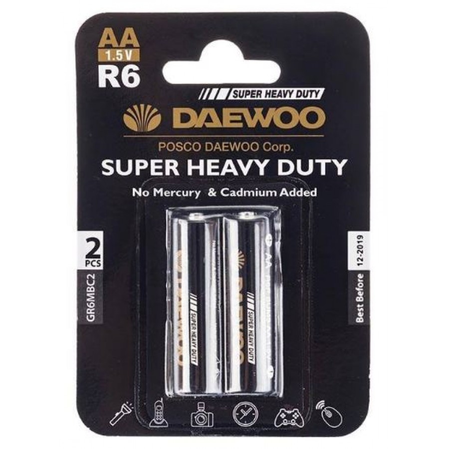 باتری قلمی DAEWOO Super Heavy Duty مدل R6