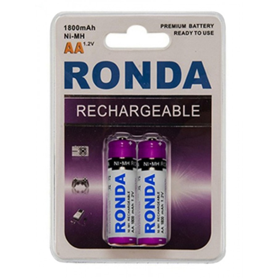 باتری شارژری قلمی Ronda 1800mAh
