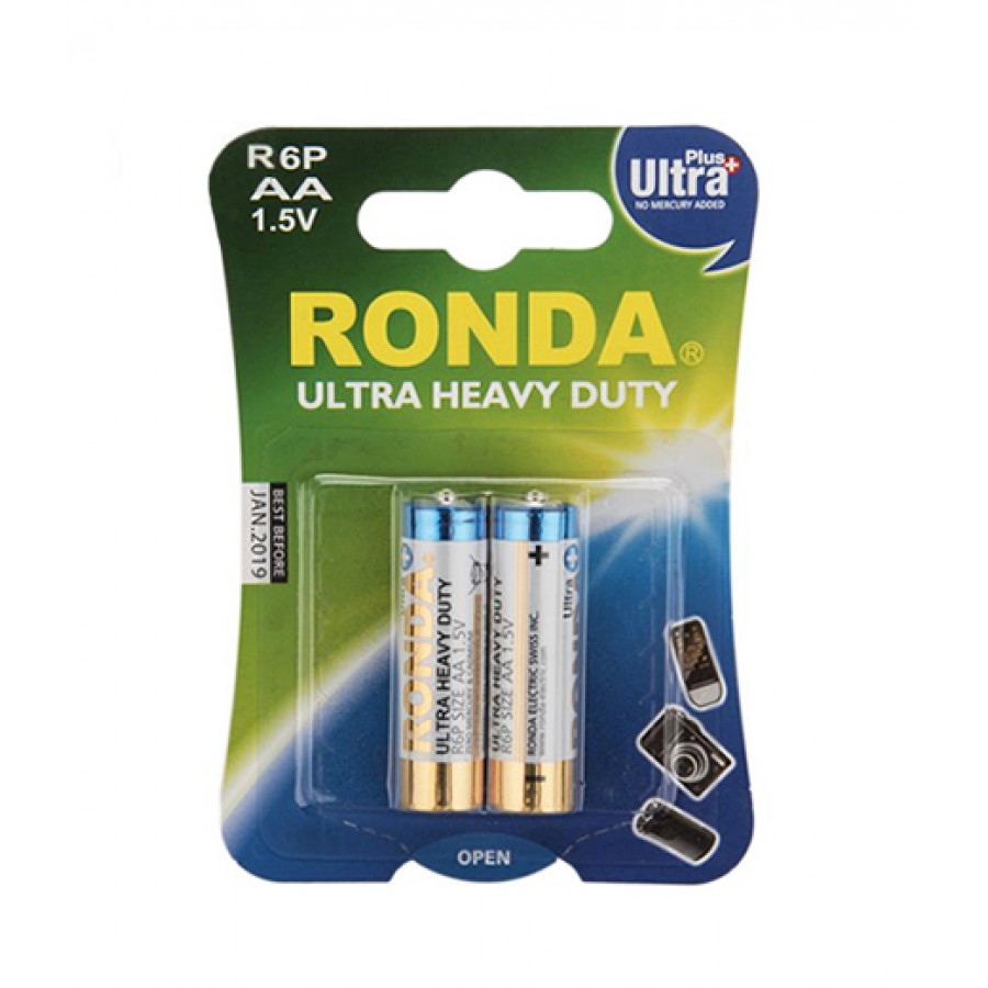 باتری قلمی دوتایی Ronda مدل R6P