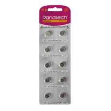 باتری سکه ای PANATECH ALKALINE مدل AG1 (پک 10 عددی)