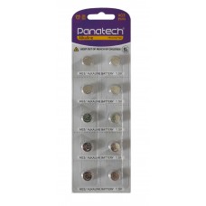 باتری سکه ای PANATECH ALKALINE مدل AG3 (پک 10 عددی)