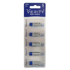 باتری 27A آمپر VERITY SUPER ALKALINE (پک 5 عددی)