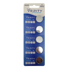 باتری سکه ای VERITY مدل CR2016 (پک 5 عددی)