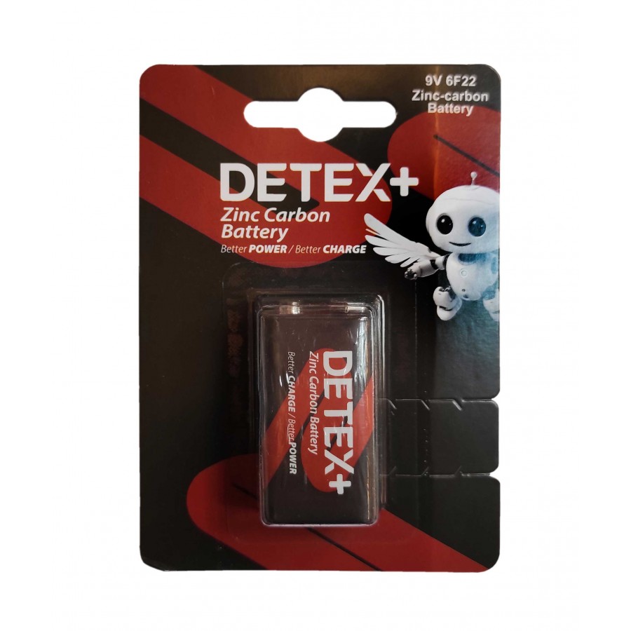 باتری کتابی +DETEX مدل 6F22