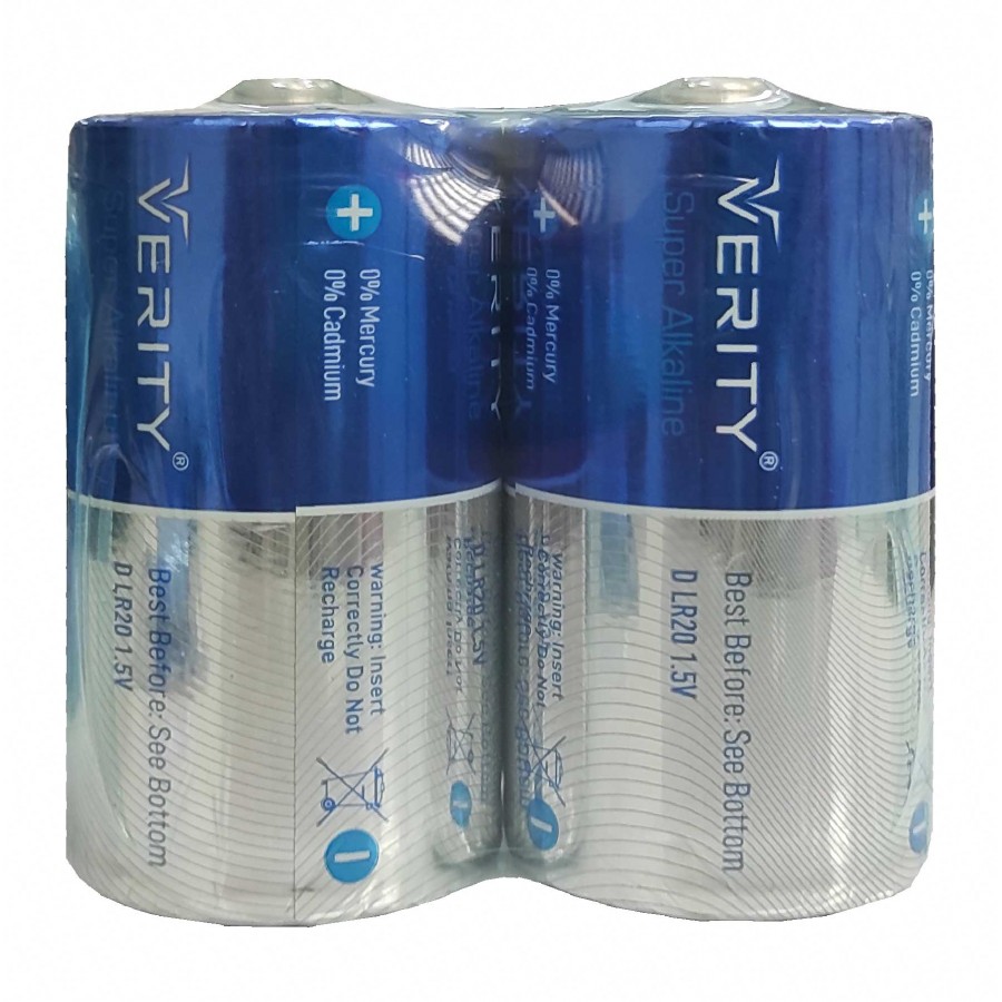 باتری بزرگ شیرینگ VERITY SUPER ALKALINE مدل LR20