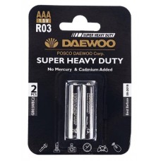 باتری نیم قلمی DAEWOO Super Heavy Duty مدل R03