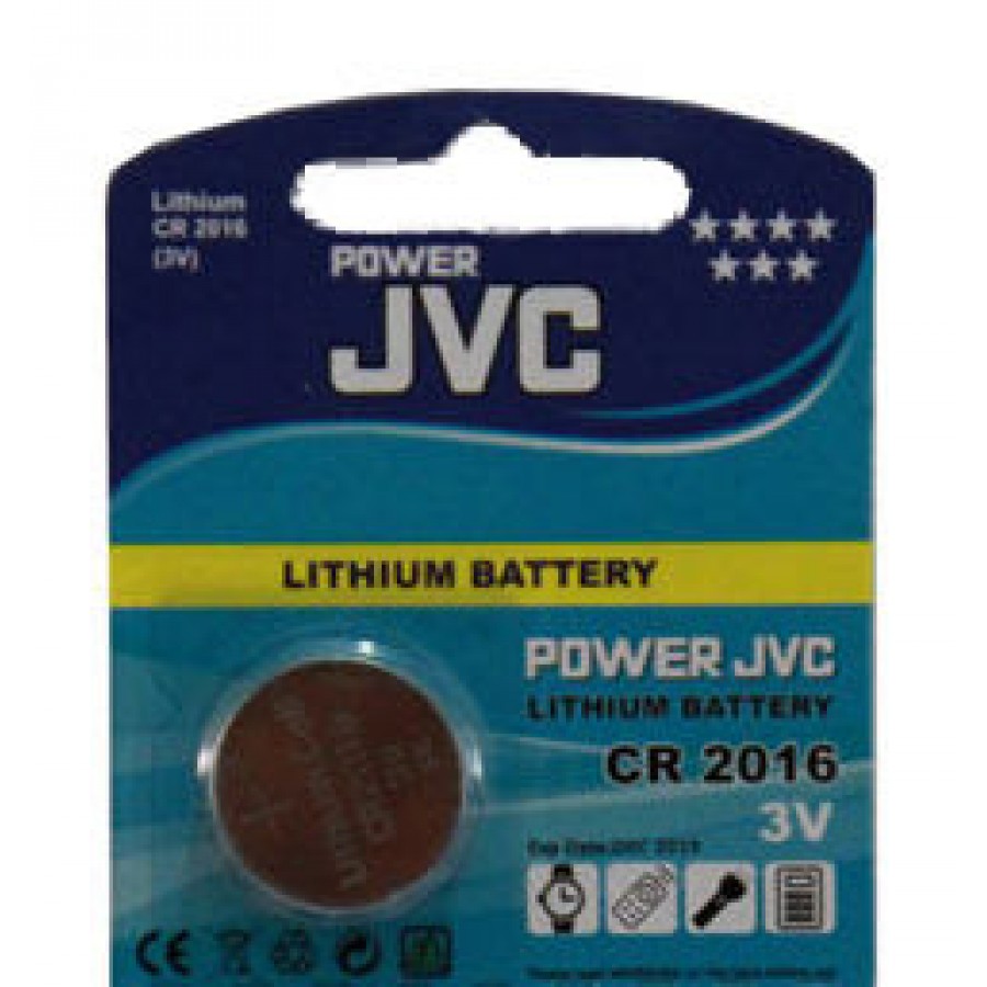 باتری سکه ای JVC مدل CR 2016