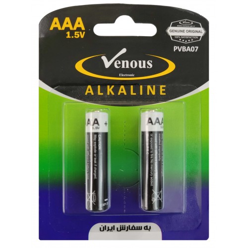 باتری نیم قلمی VENOUS ALKALINE مدل PVBA07