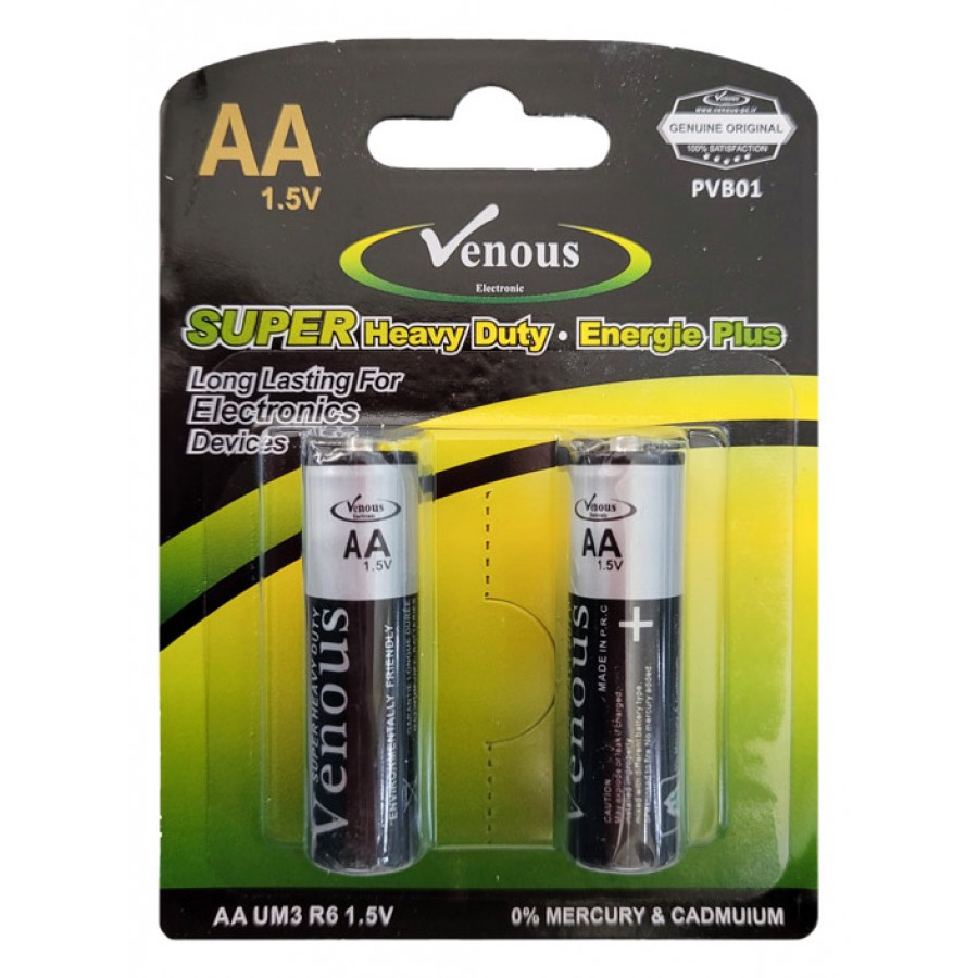 باتری قلمی VENOUS Super Heavy Duty مدل PVB01