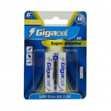 باتری قلمی دوتایی Gigacell super Alkaline مدل LR6