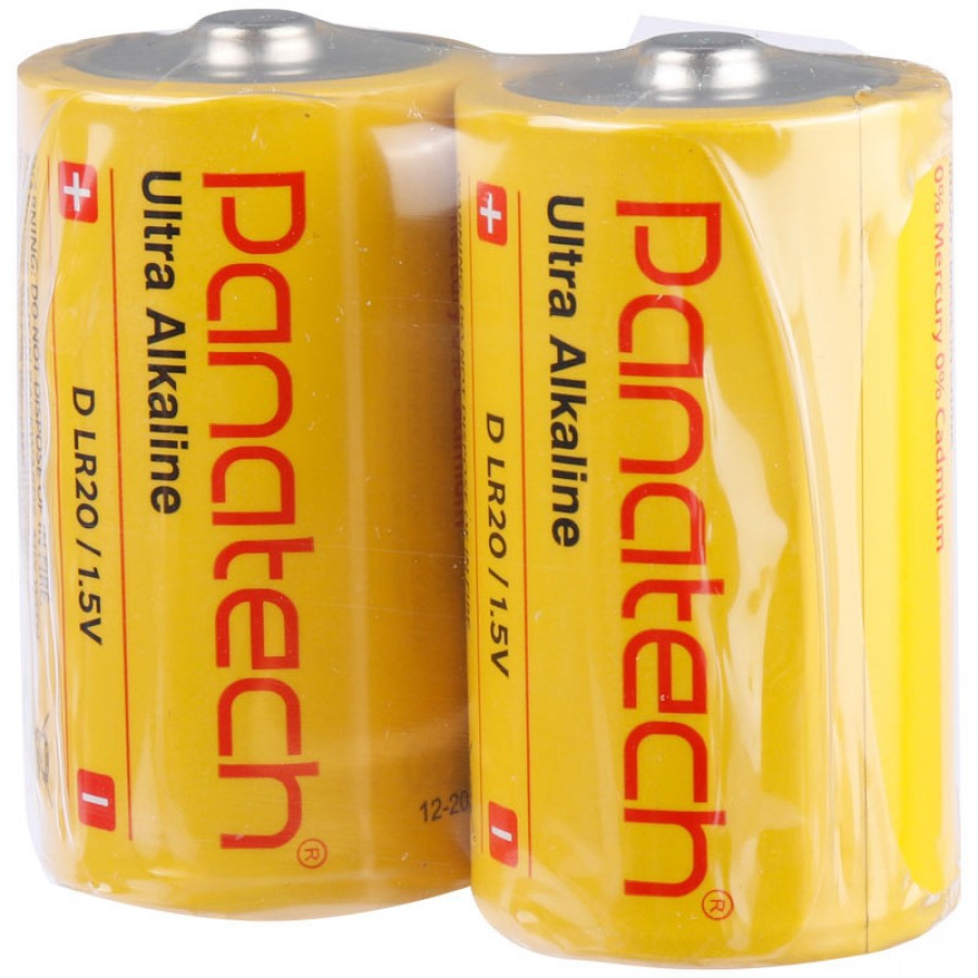 باتری بزرگ شیرینگ دوتایی Panatech Ultra Alkaline مدل LR20