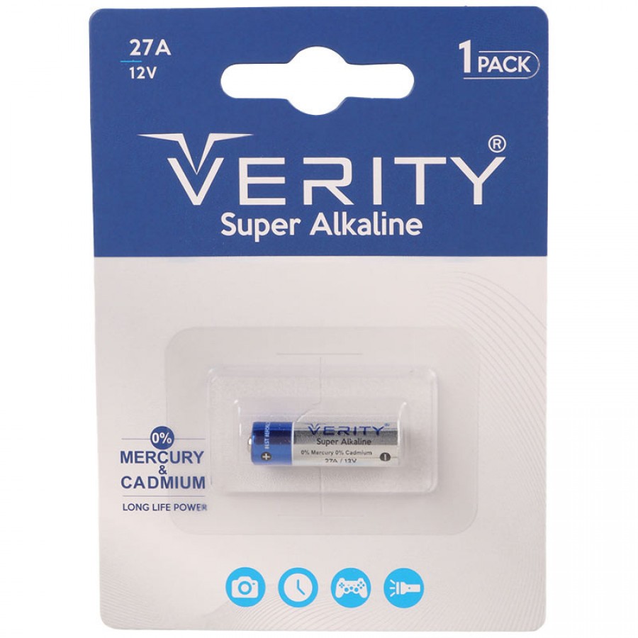 باتری 27 آمپر VERITY SUPER ALKALINE