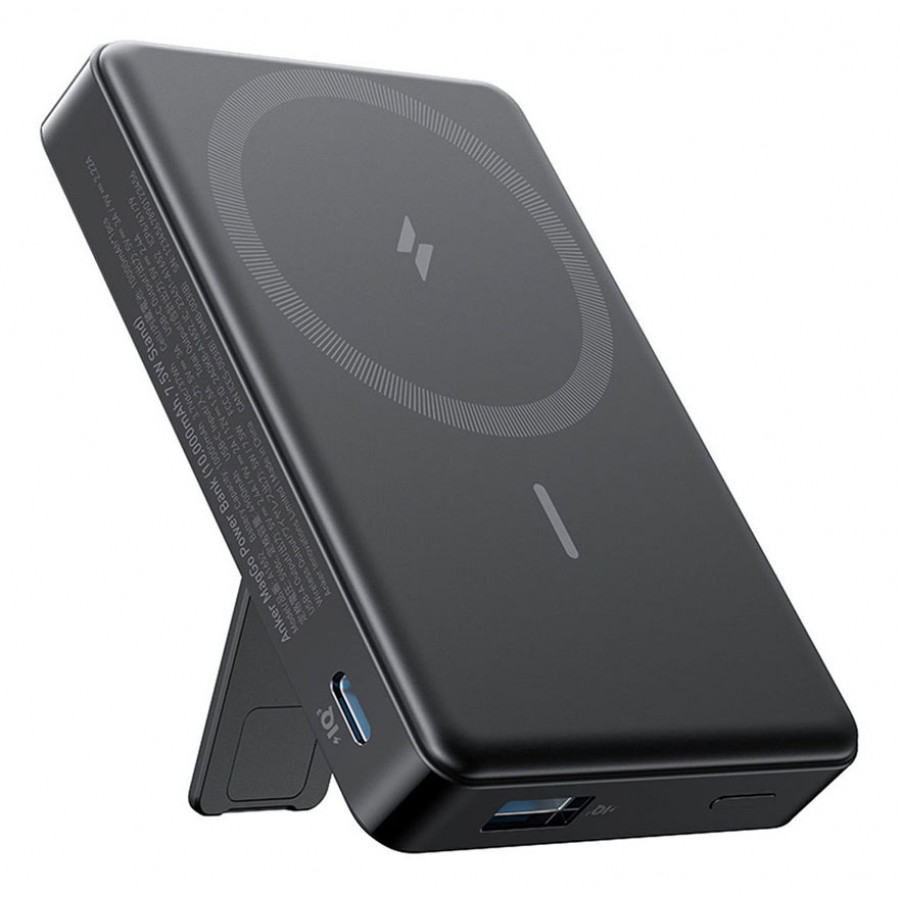 پاوربانک وایرلس مگنتی 10000 میلی آمپر ANKER فست شارژ 20 وات مدل A1652 با گارانتی ایستا پاوربانک وایرلس مگنتی 10000 میلی آمپر ANKER فست شارژ 20 وات مدل A1652 با گارانتی ایستا