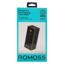 پاوربانک 40000 میلی آمپر ROMOSS فست شارژ 65 وات مدل PEA40-382 