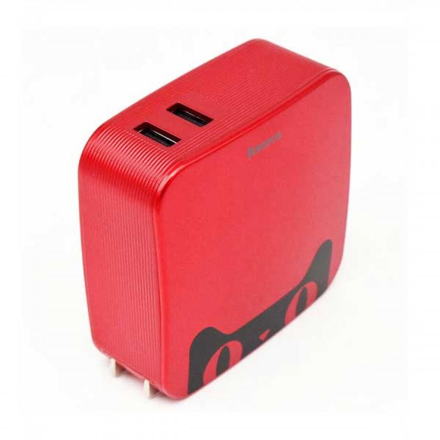 پاوربانک و شارژر دیواری 5200 میلی آمپر BASEUS مدل PPALL-ASM0V