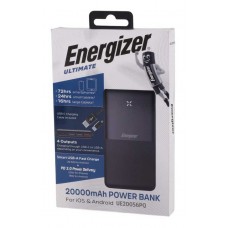 پاوربانک 20000 میلی آمپر ENERGIZER فست شارژ 22.5 وات مدل UE20056PQ 