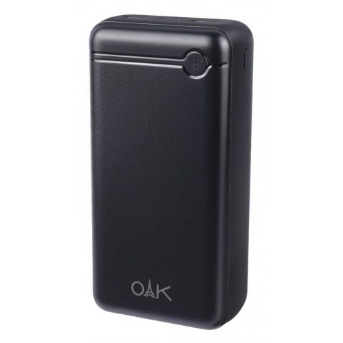 پاوربانک 30000 میلی آمپر OAK فست شارژ 20 وات مدل PB30