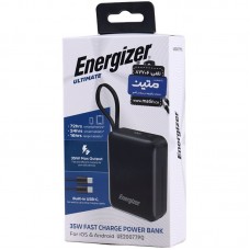 پاوربانک 20000 میلی آمپر Energizer فست شارژ 35 وات مدل UE20077PQ 