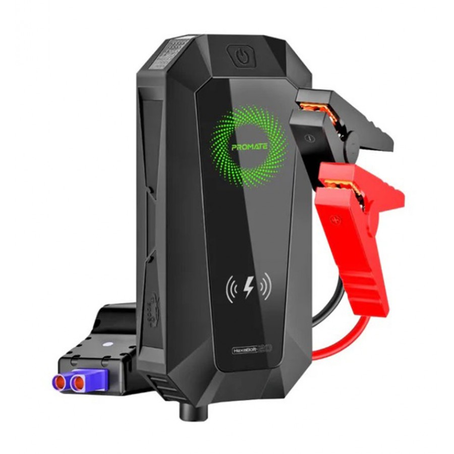 پاوربانک و جامپ استارتر PROMATE 19200mAh مدل HexaBolt-20