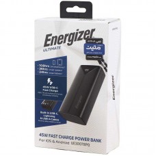 پاوربانک 30000 میلی آمپر ENERGIZER فست شارژ 45 وات مدل UE30078PQ 