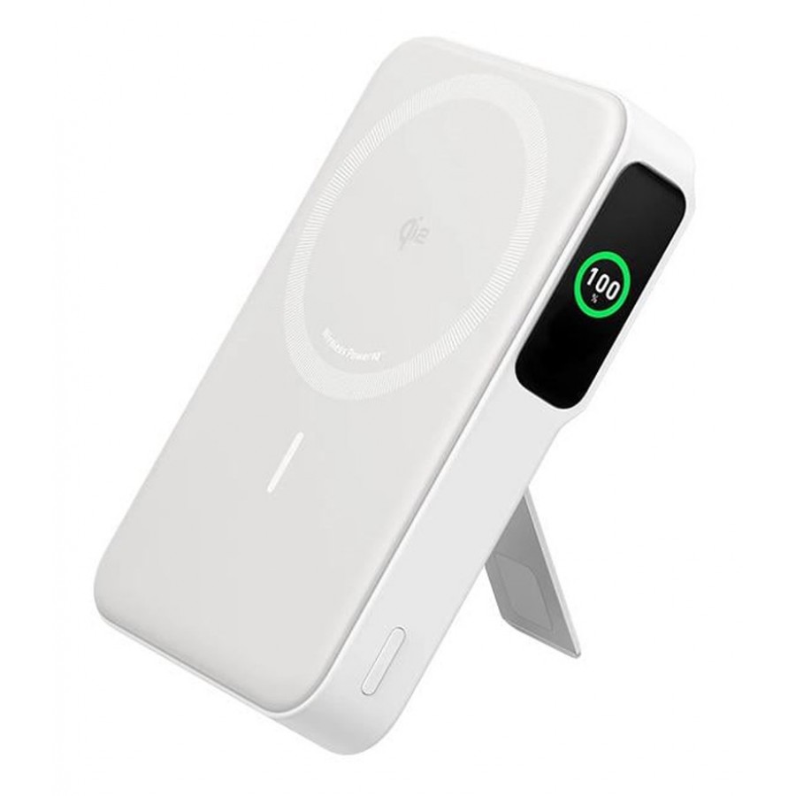 پاوربانک وایرلس مگنتی 10000 میلی آمپر ANKER فست شارژ 15 وات مدل A1654 با گارانتی ایستا پاوربانک وایرلس مگنتی 10000 میلی آمپر ANKER فست شارژ 15 وات مدل A1654 با گارانتی ایستا