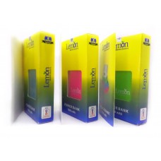 پاوربانک 7800 میلی آمپر LEMON 