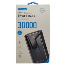پاوربانک 30000 میلی آمپر VERITY فست شارژ مدل V-PA129-30PD 