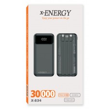 پاوربانک 30000 میلی آمپر x-ENERGY فست شارژ 22.5 وات مدل X-834 