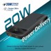 پاوربانک 10000 میلی آمپر PROMATE فست شارژ 20 وات مدل TORQ-10