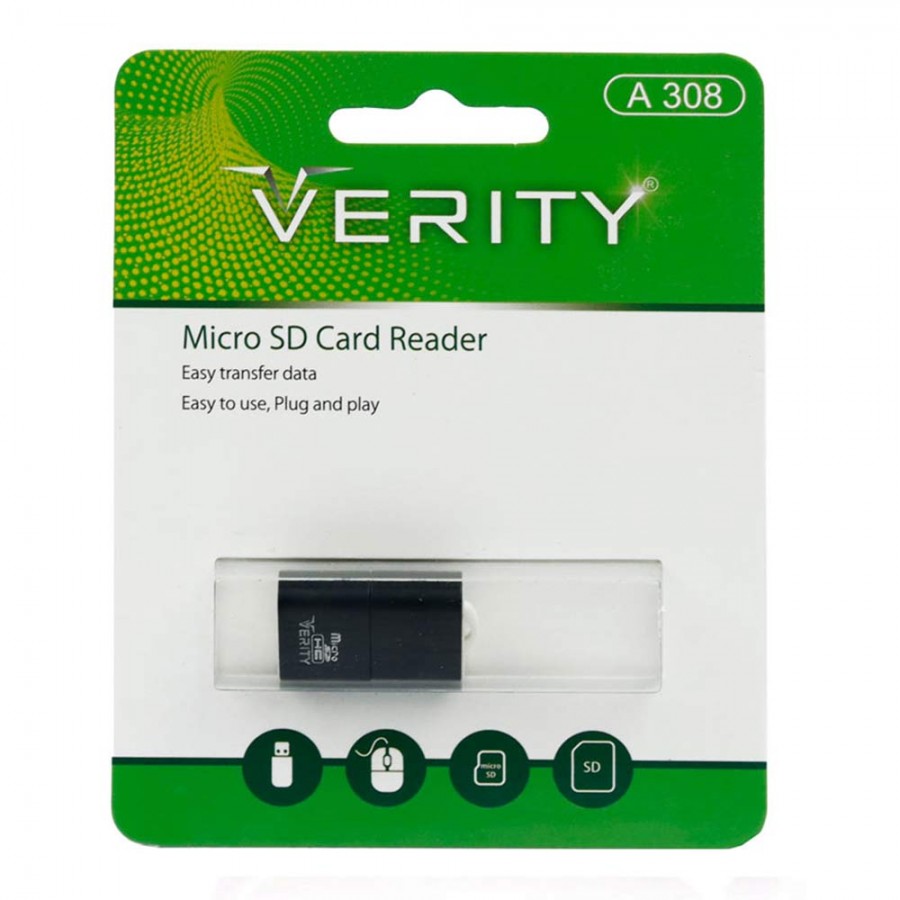 رم ریدر تک کاره VERITY مدل A 308