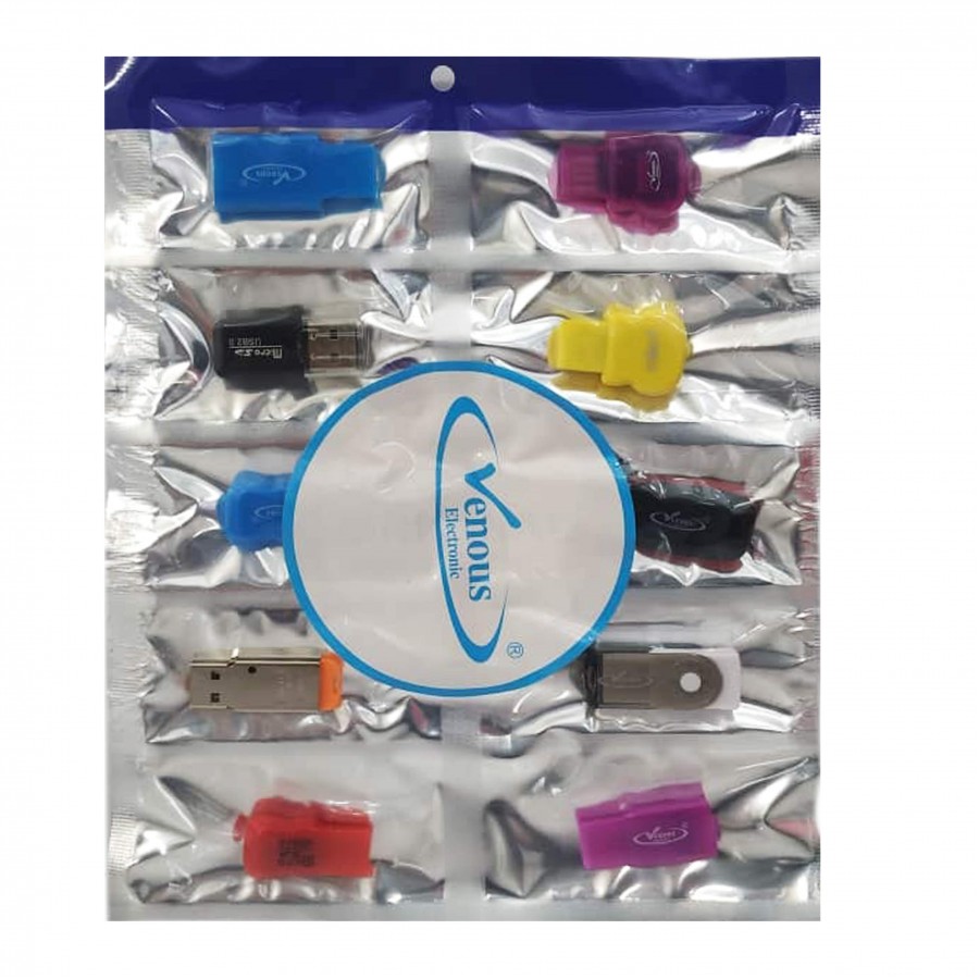 رم ریدر تک کاره VENOUS (پک 10عددی)