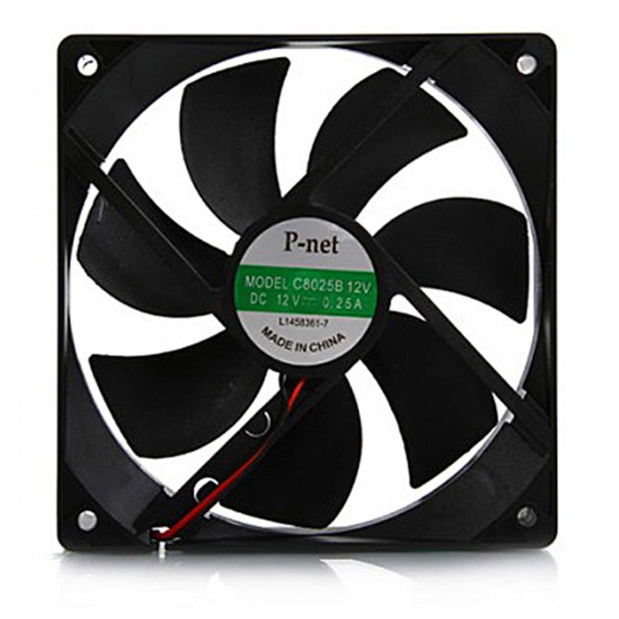 فن خنک کننده کیس P-net مدل 12 × 12 