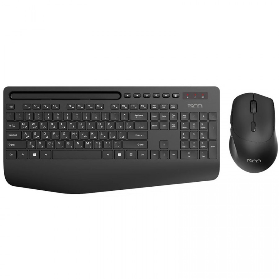 کیبورد و ماوس بی‌سیم TSCO مدل TKM 7025W