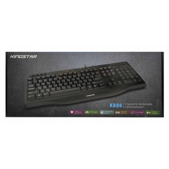 کیبورد باسیم KINGSTAR مدل KB86