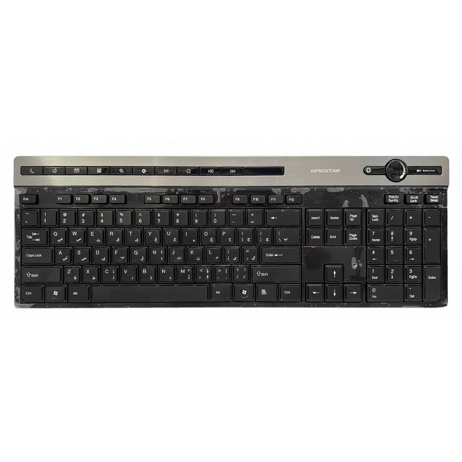 کیبورد بی سیم KINGSTAR مدل KB92W