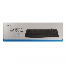 کیبورد با‌سیم VERITY مدل V-KB6124 