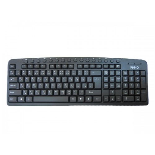 کیبورد با سیم RHINO مدل KR-100 کیبورد با سیم RHINO مدل KR-100
