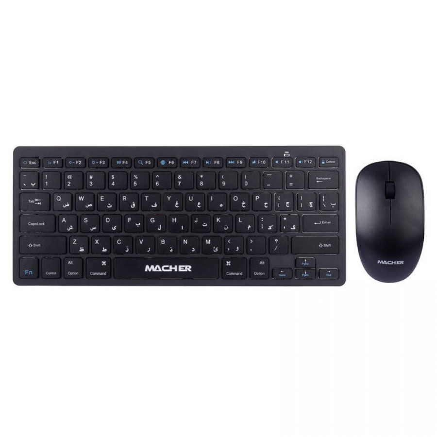 کیبورد و ماوس بی سیم MACHER مدل MR-414