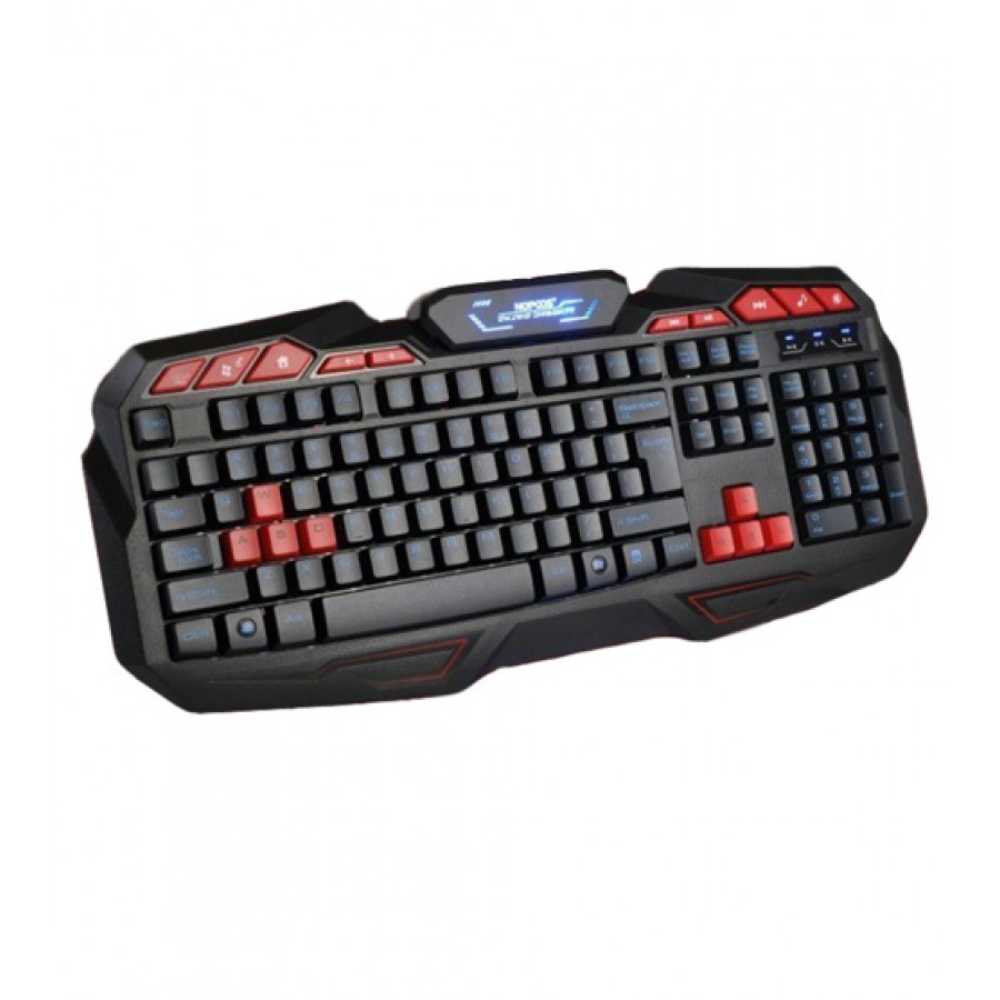 کیبورد بازی باسیم NOPOOS مدل KB-816