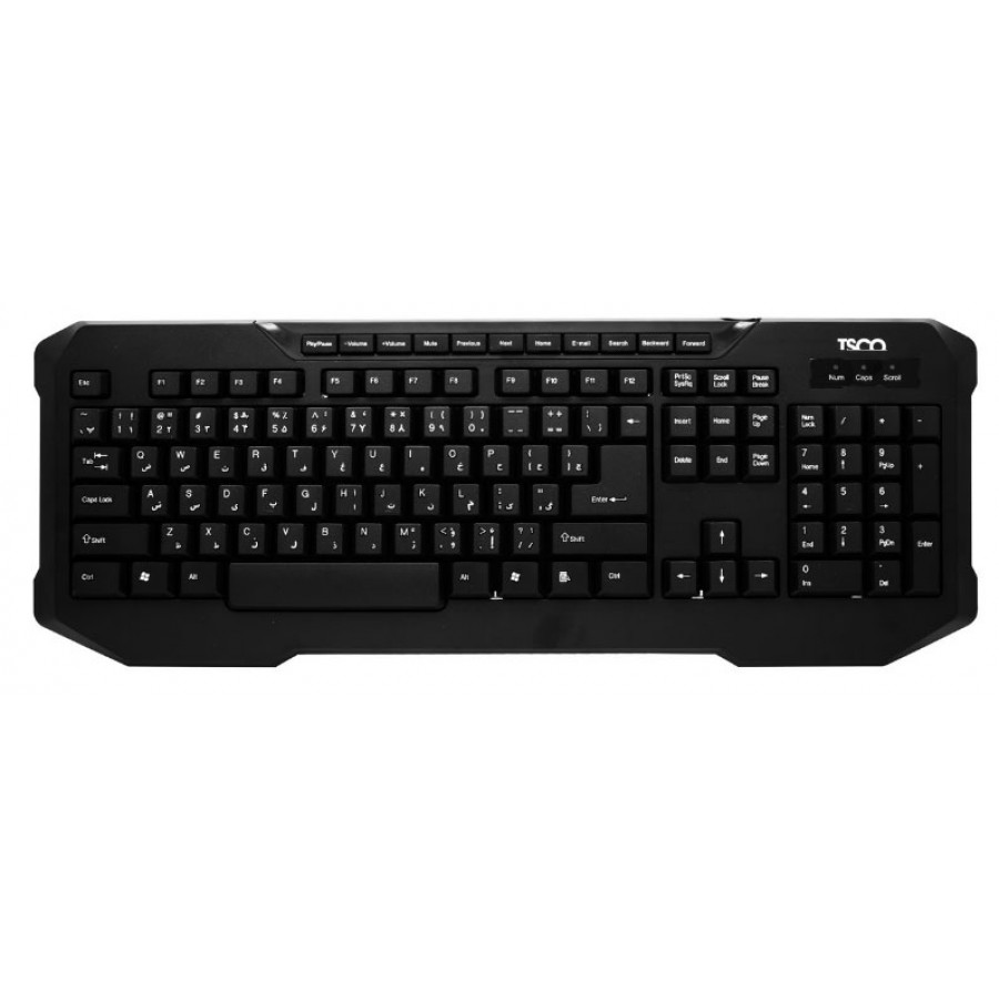 کیبورد باسیم تسکو مدل TK-8026