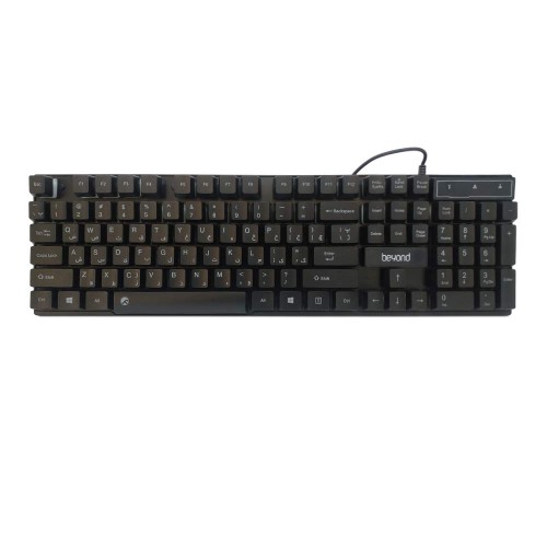 کیبورد با سیم FARASSOO مدل BK-7100W کیبورد با سیم FARASSOO مدل BK-7100W
