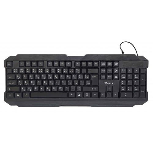 کیبورد با‌سیم VERITY مدل V-KB6127