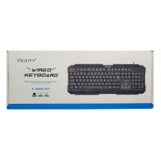 کیبورد با‌سیم VERITY مدل V-KB6127 