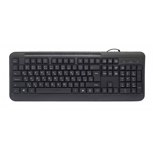 کیبورد با‌سیم VERITY مدل V-KB6128