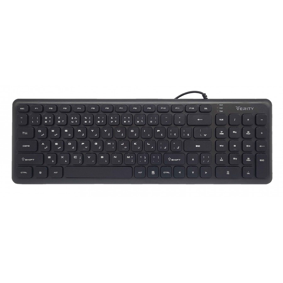 کیبورد با‌سیم VERITY مدل V-KB6130